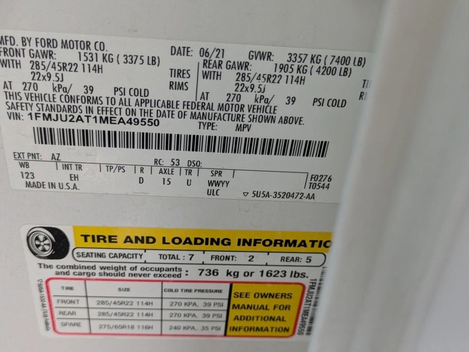 2021 Ford Expedition Limited 4x4