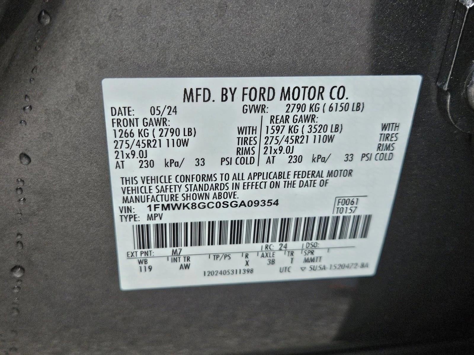 2025 Ford Explorer ST 4WD