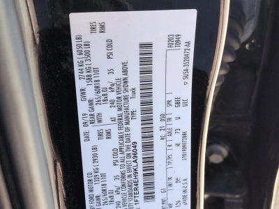 2019 Ford Ranger LARIAT 2WD SuperCrew 5' Box