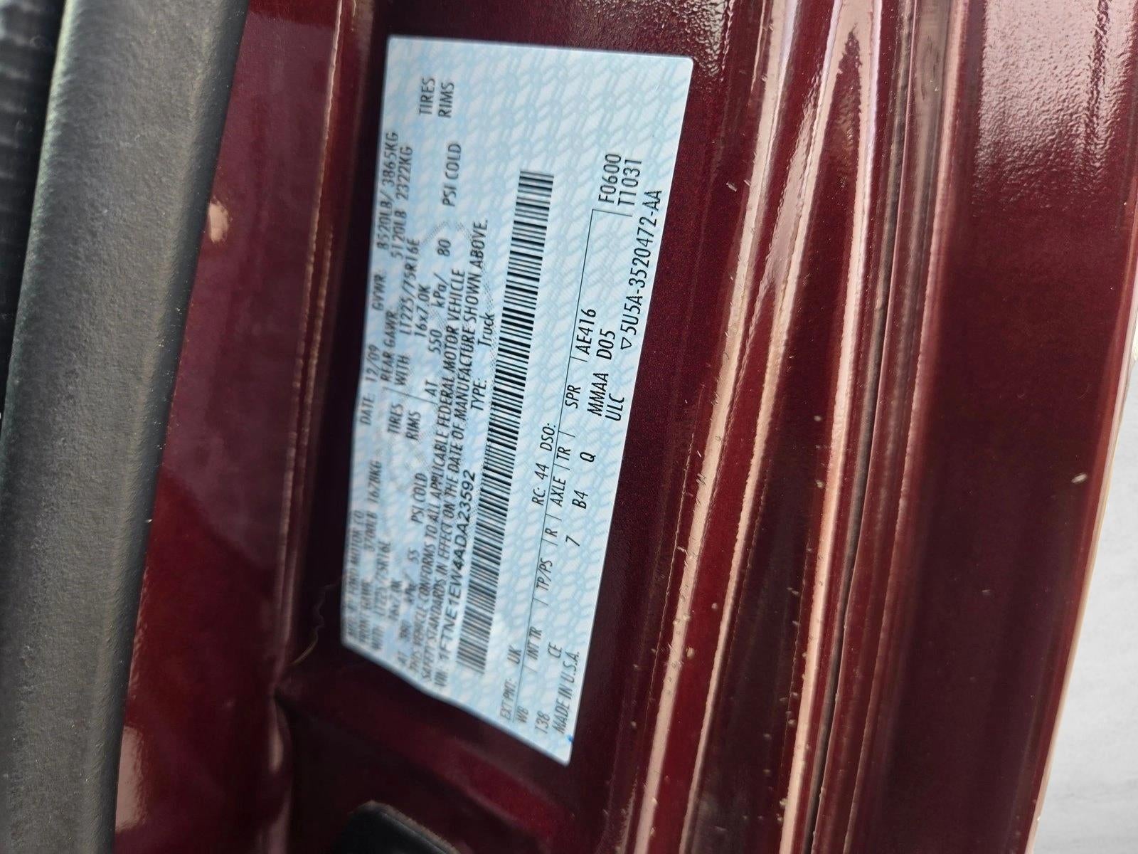 2010 Ford Econoline Cargo Van E-150 Commercial