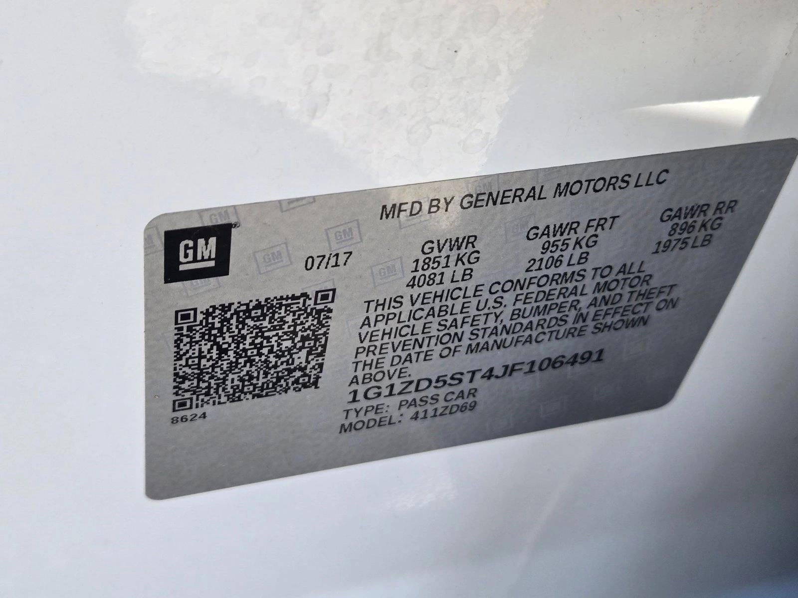 2018 Chevrolet Malibu LT