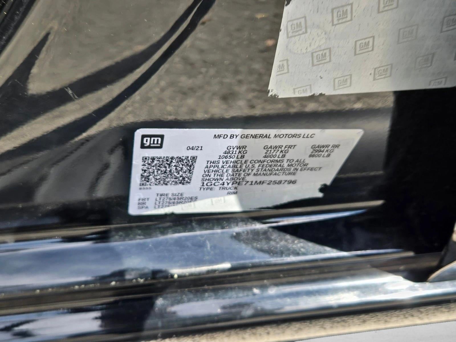 2021 Chevrolet Silverado 2500 HD Crew Cab Standard Box 4-Wheel Drive LTZ