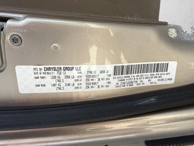 2013 Chrysler Town & Country 4dr Wgn Limited