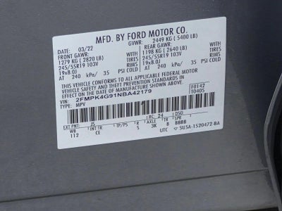 2022 Ford Edge SE AWD