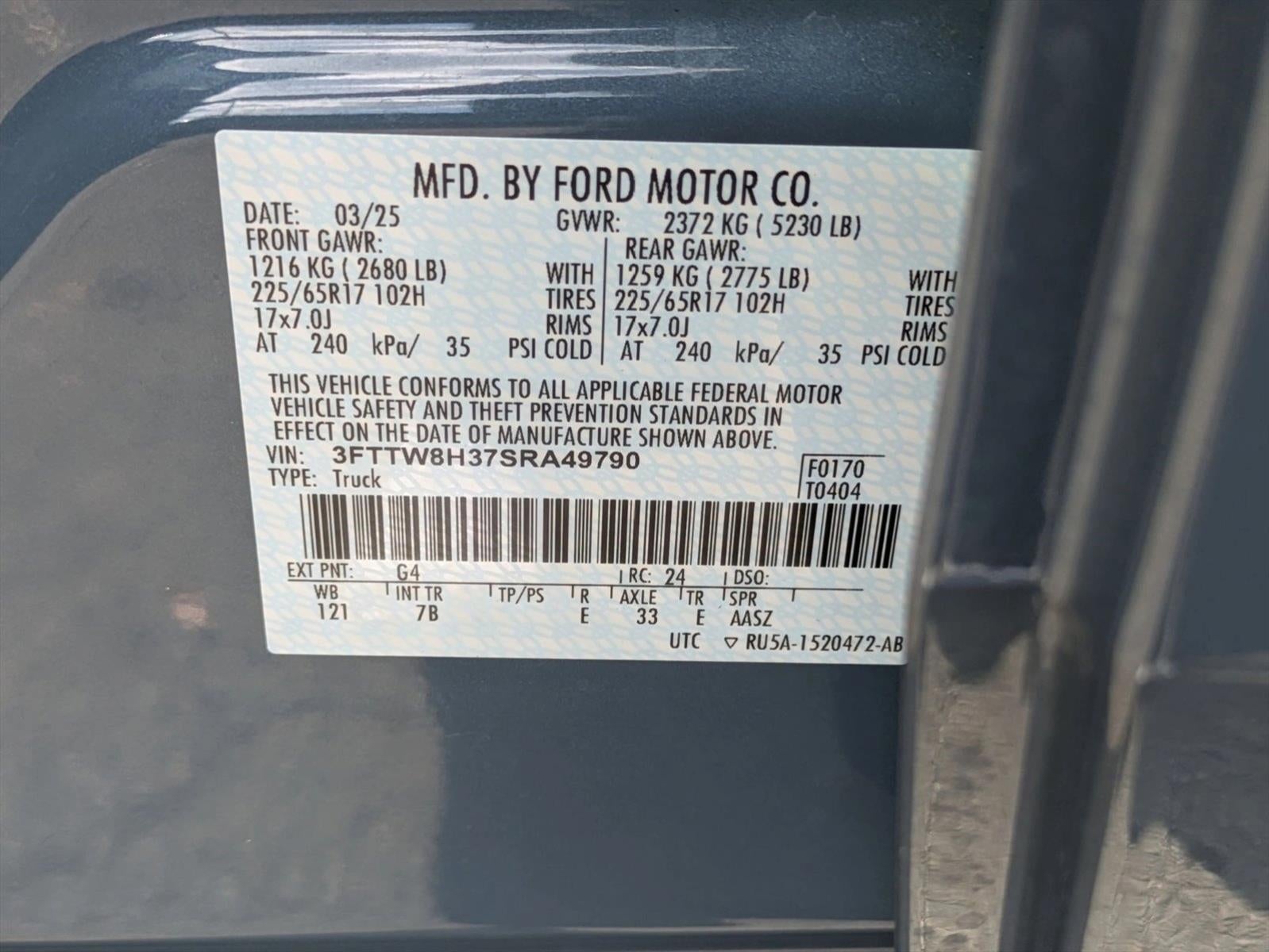 2025 Ford Maverick XLT FWD SuperCrew