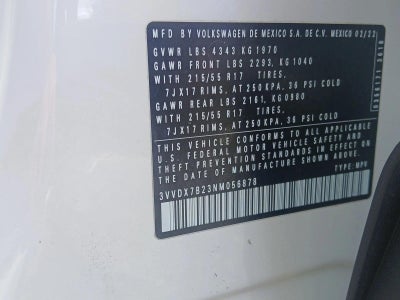 2022 Volkswagen Taos S FWD