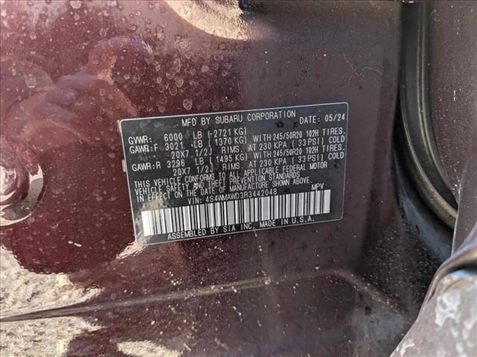 2024 Subaru Ascent Touring 7-Passenger