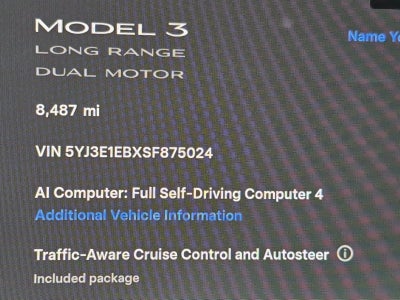 2025 Tesla Model 3 Long Range AWD