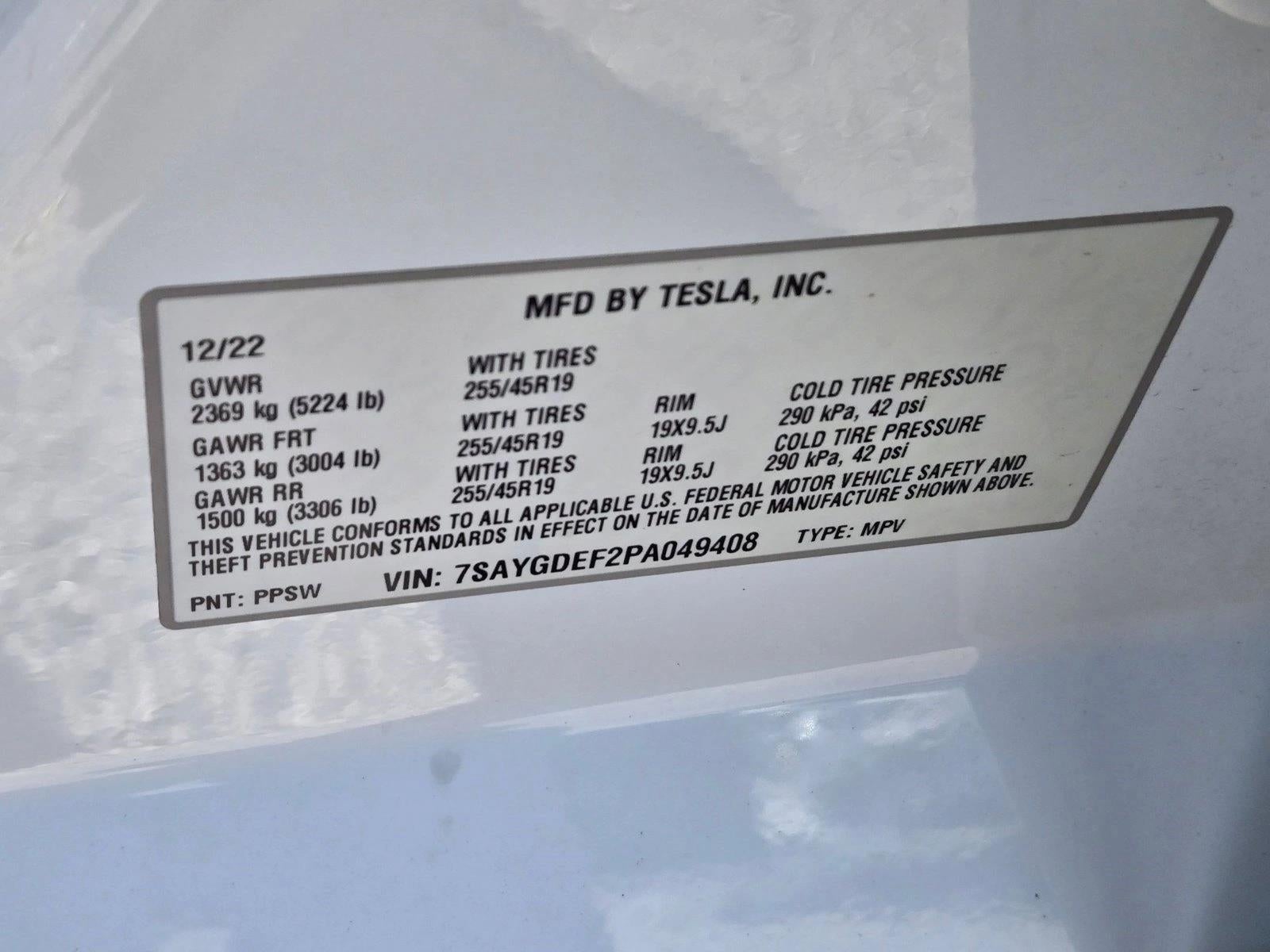 2023 Tesla Model Y Performance AWD