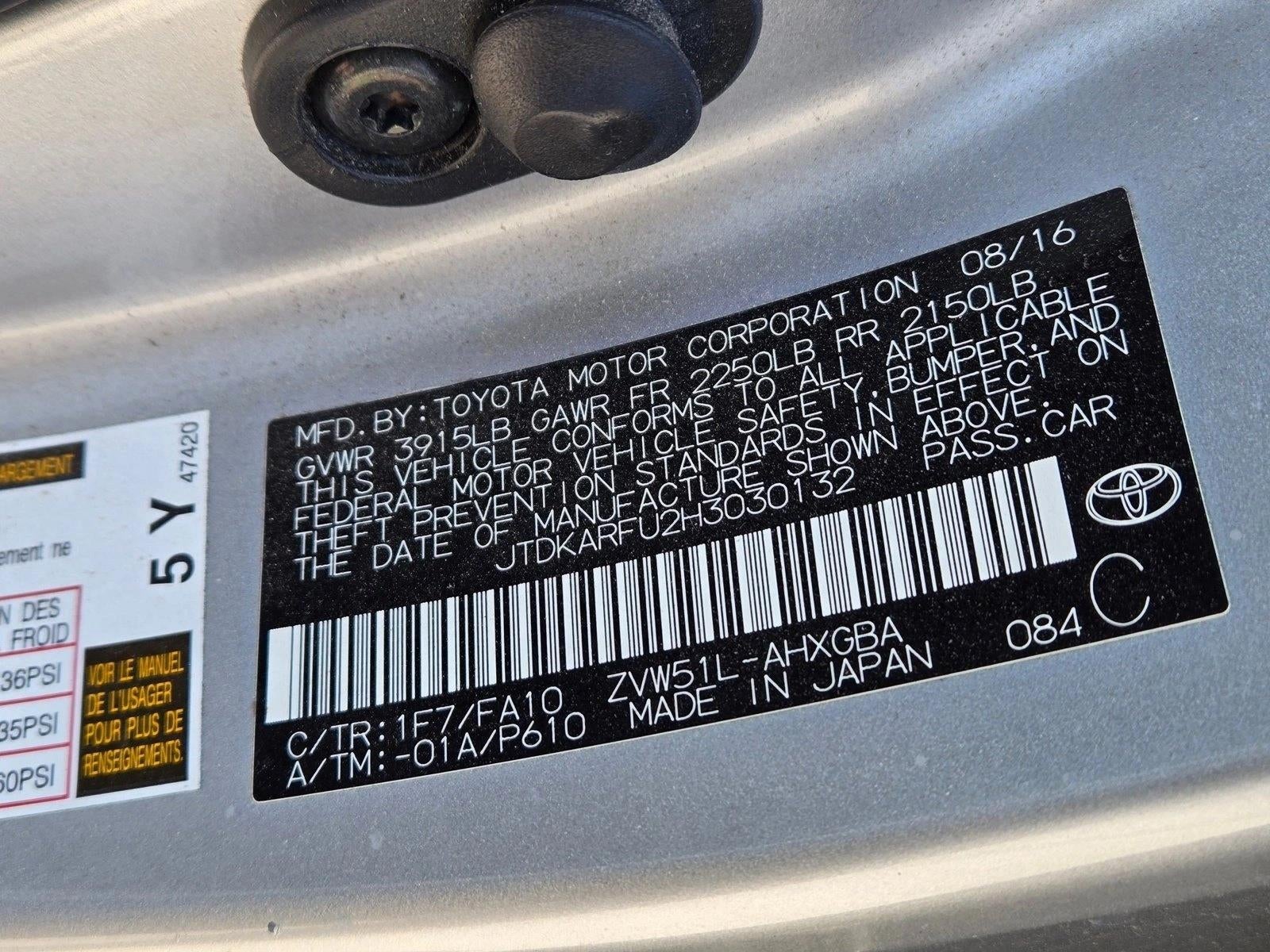 2017 Toyota Prius Three (GS)