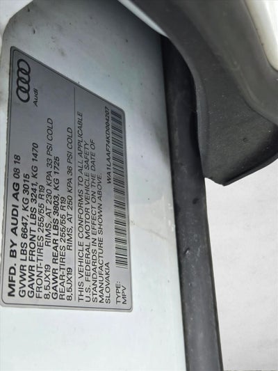 2019 Audi Q7 Premium Plus 55 TFSI quattro