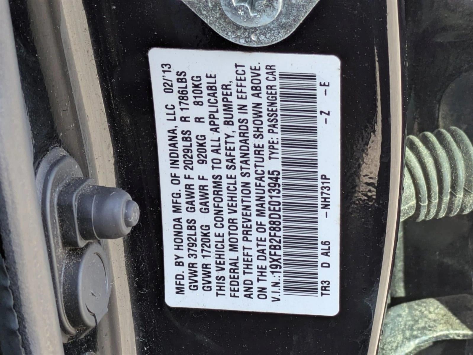 2013 Honda Civic Sedan EX Automatic