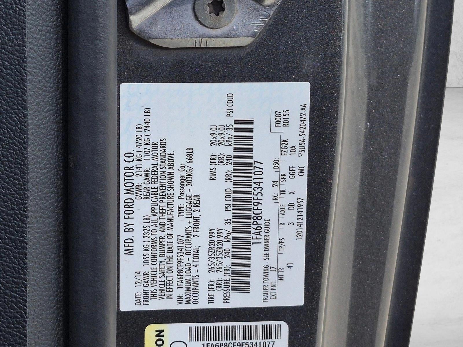 2015 Ford Mustang 2dr Fastback GT Premium