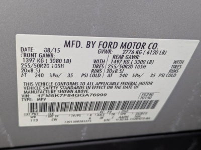 2016 Ford Explorer FWD 4dr Limited