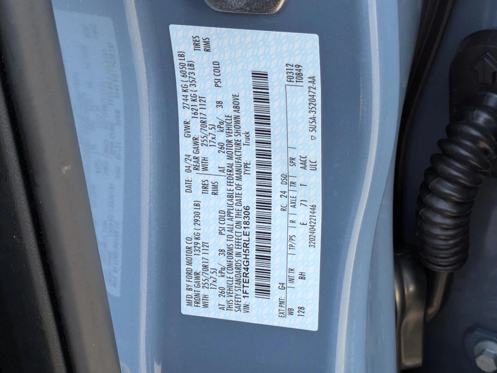 2024 Ford Ranger XLT 2WD SuperCrew 5' Box