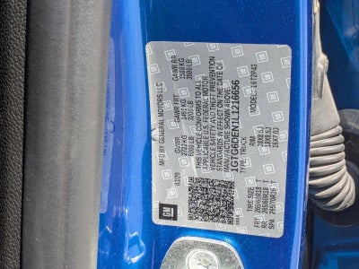 2020 GMC Canyon Crew Cab Short Box 4-Wheel Drive SLT