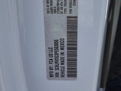 2023 RAM ProMaster Cargo Van 2500 High Roof 159" WB
