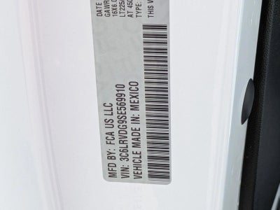 2025 RAM ProMaster Cargo Van Tradesman 2500 High Roof 159" WB