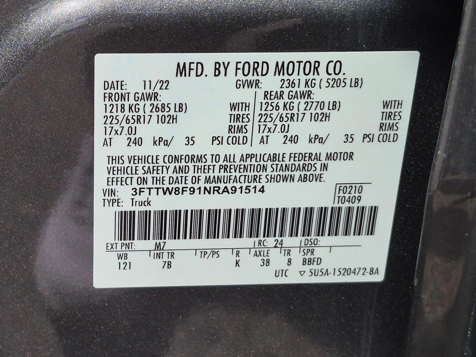 2022 Ford Maverick XLT AWD SuperCrew