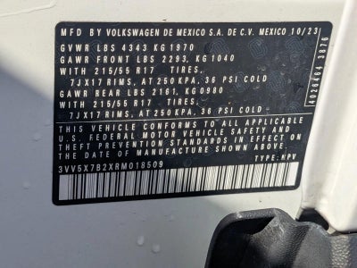 2024 Volkswagen Taos S FWD