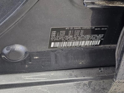 2023 Subaru Legacy Premium CVT