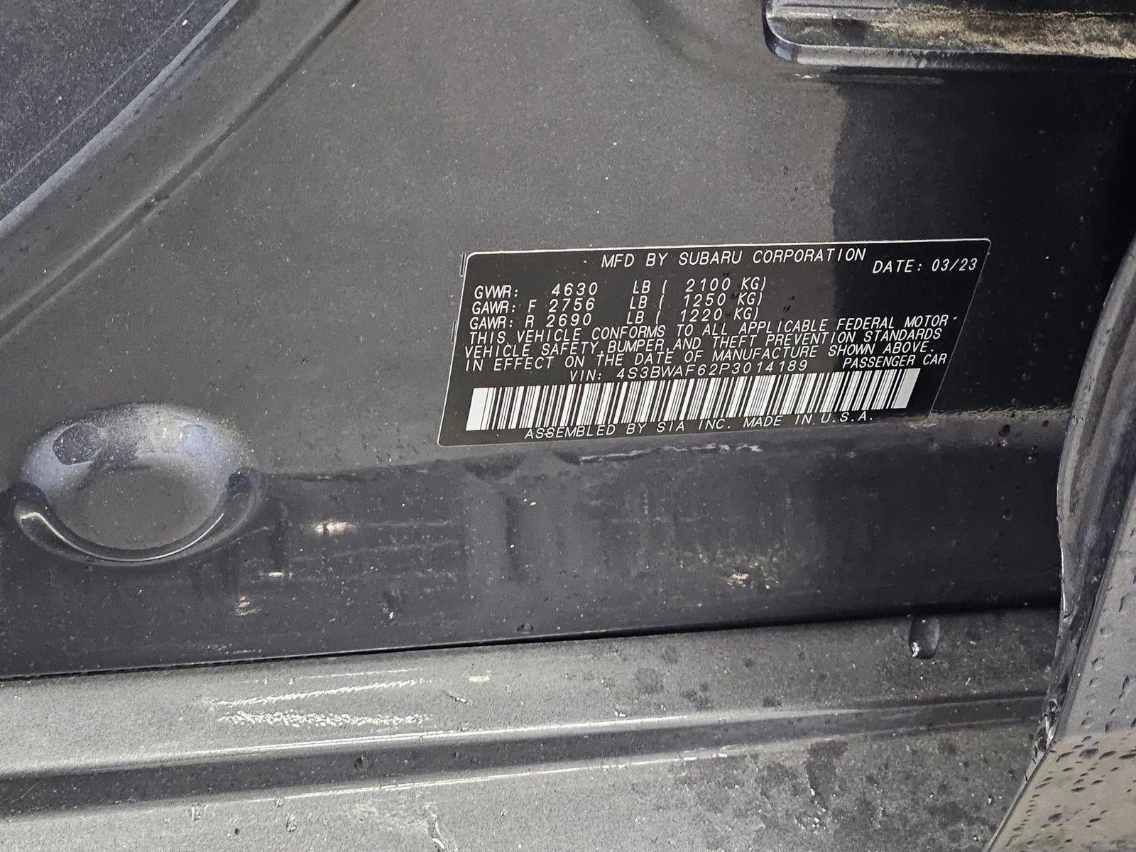 2023 Subaru Legacy Premium CVT