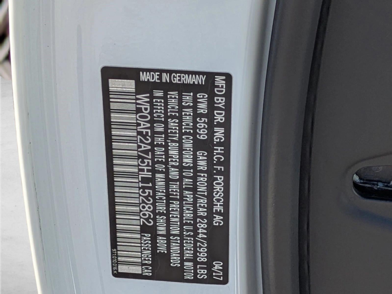 2017 Porsche Panamera Turbo AWD