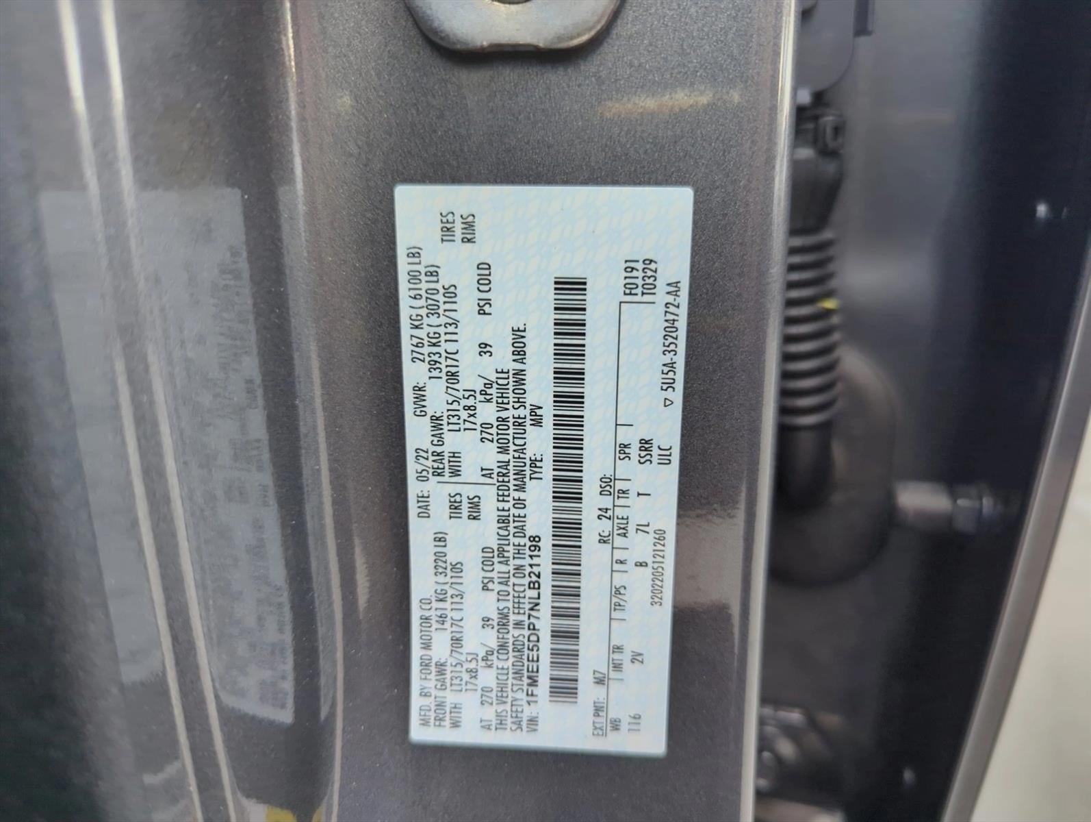 2022 Ford Bronco Outer Banks 4 Door Advanced 4x4