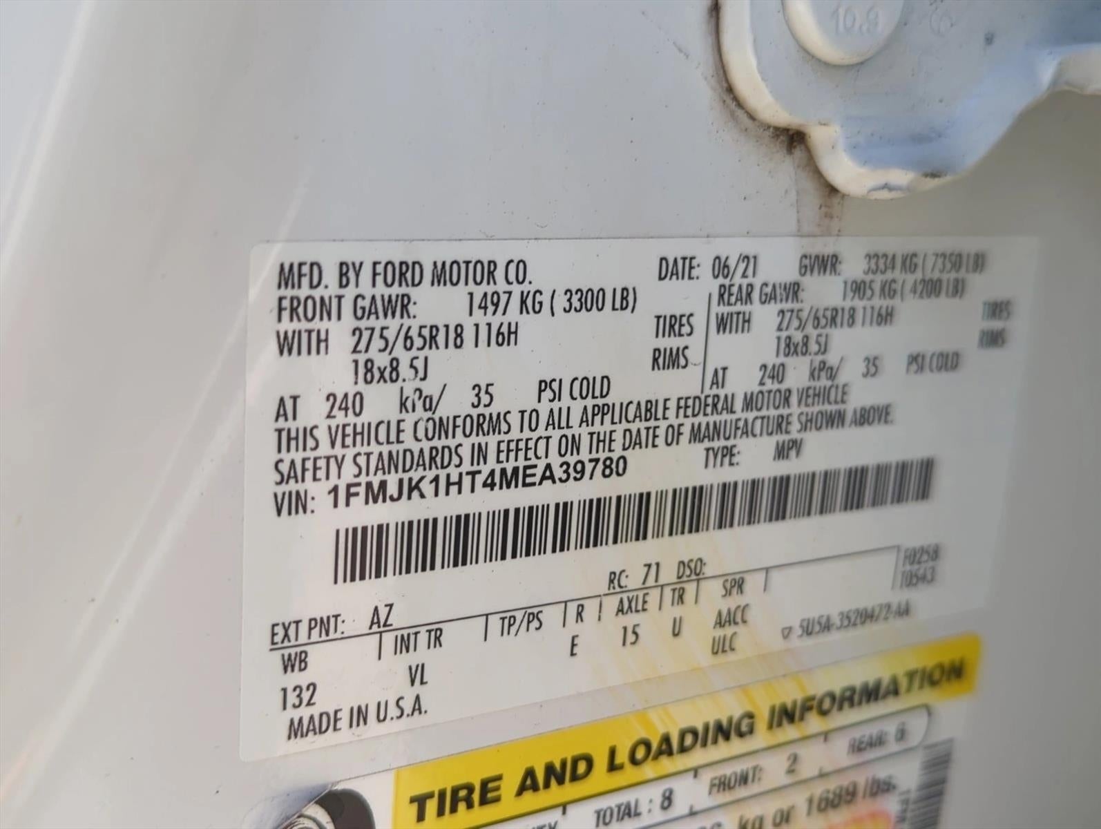 2021 Ford Expedition Max XLT 4x2