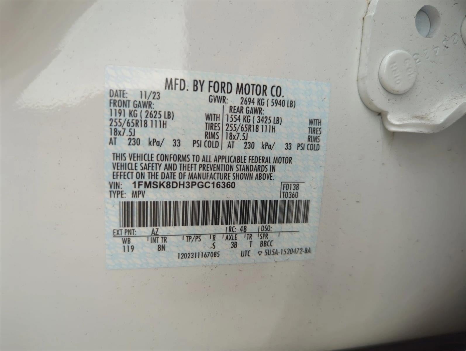 2023 Ford Explorer XLT 4WD