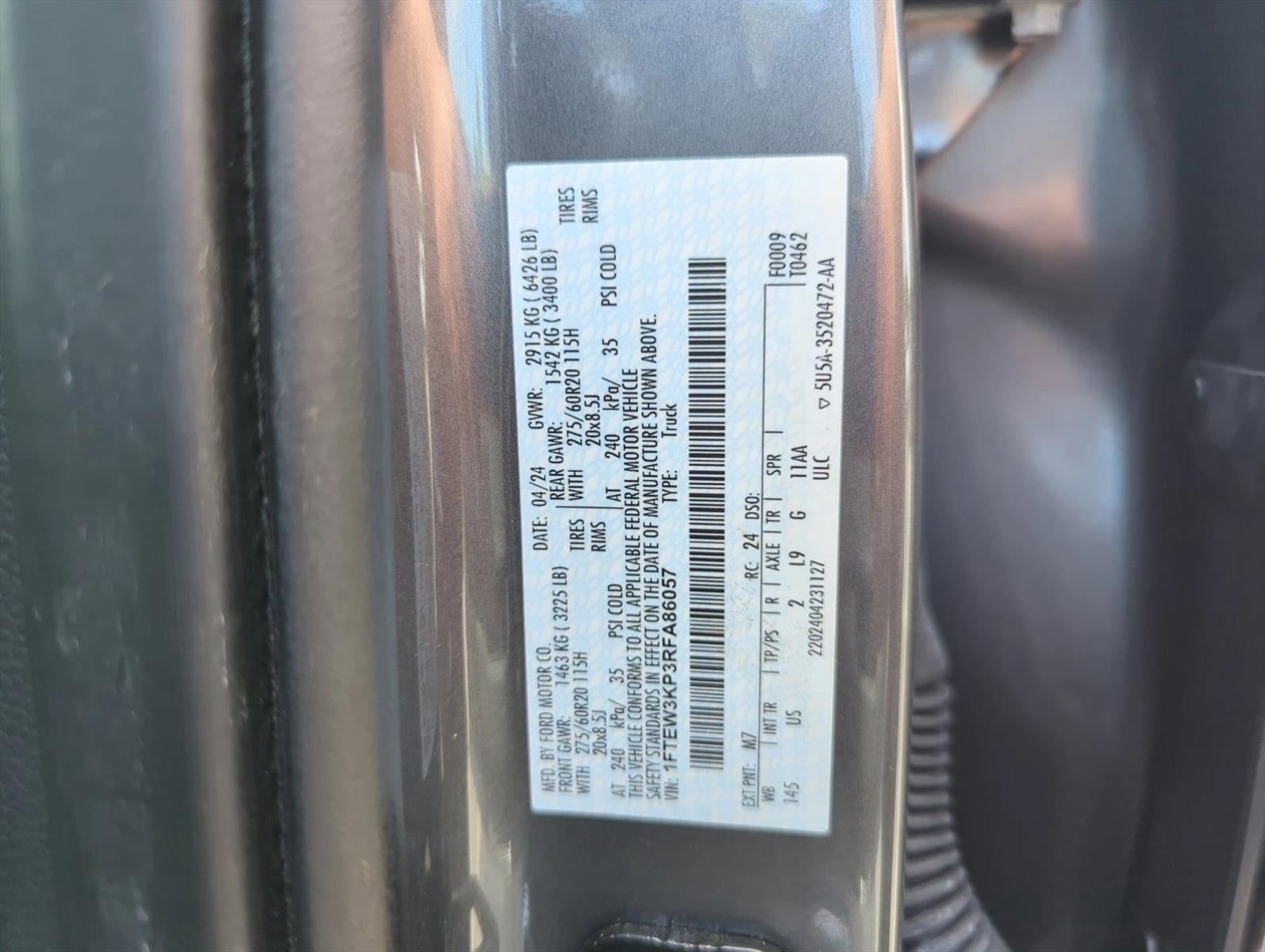 2024 Ford F-150 XLT 2WD SuperCrew 5.5' Box