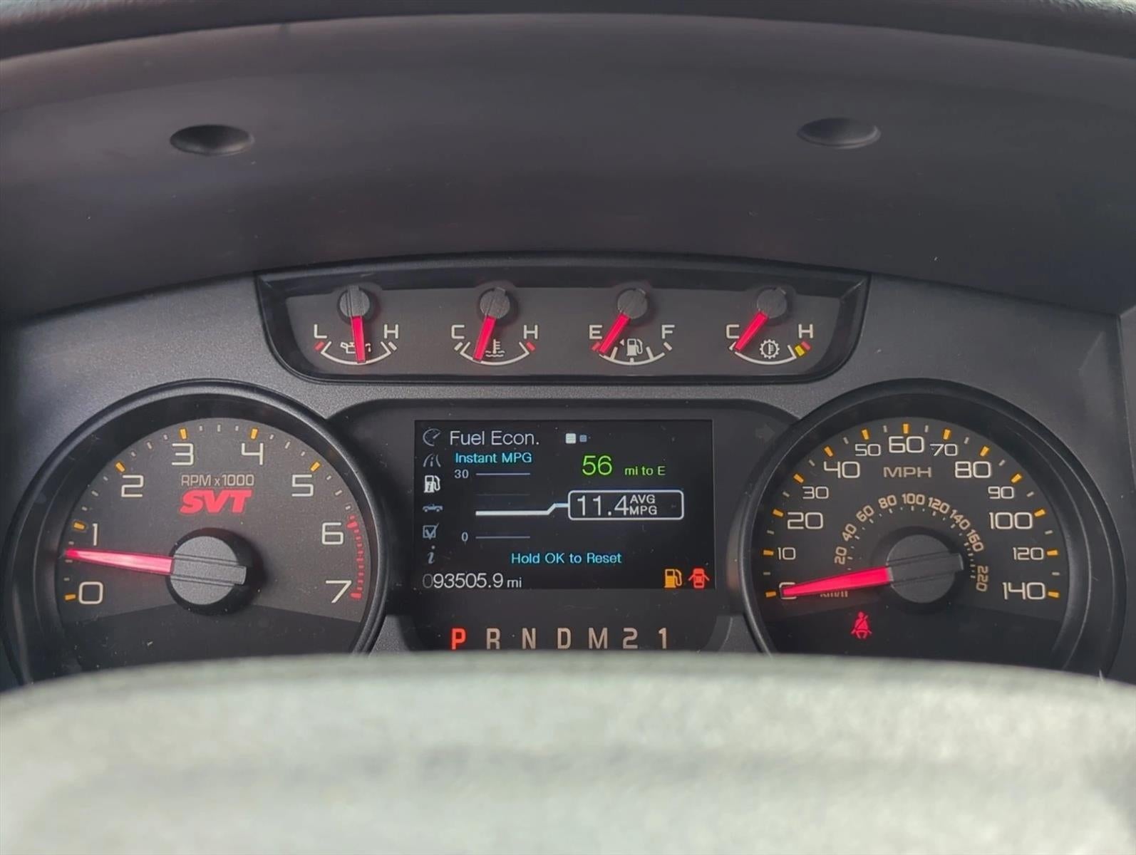 2013 Ford F-150 4WD SuperCrew 5-1/2 Ft Box SVT Raptor