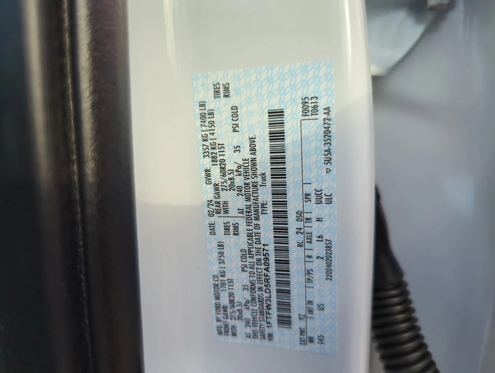 2024 Ford F-150 XLT 4WD SuperCrew 5.5' Box