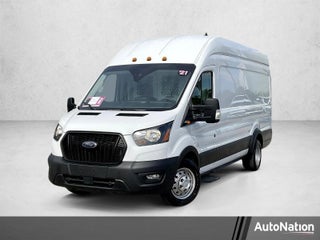 2021 Ford Transit Cargo Van T-350 HD 148" EL Hi Rf 10360 GVWR DRW RWD