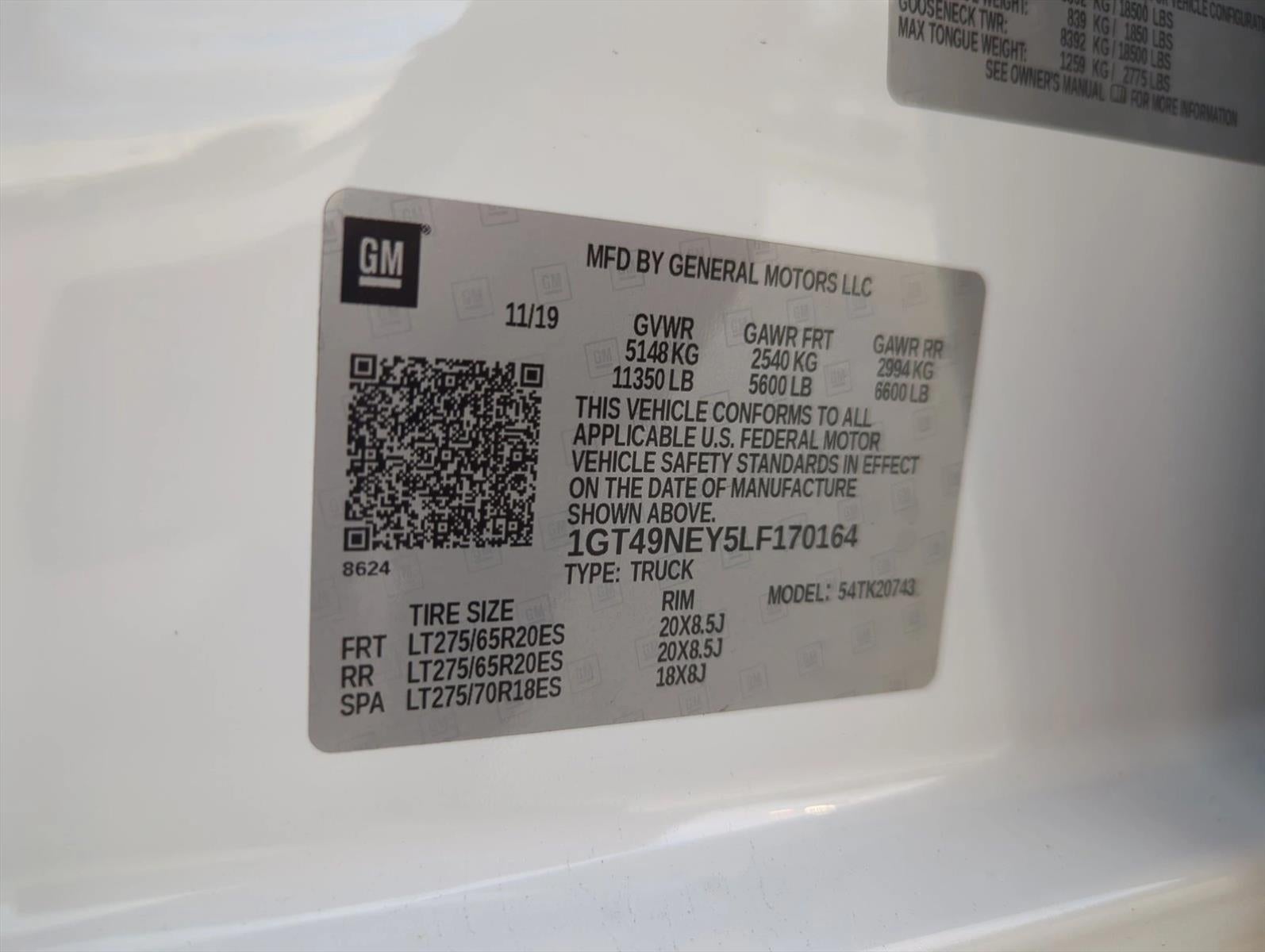 2020 GMC Sierra 2500 HD Crew Cab Standard Box 4-Wheel Drive SLT