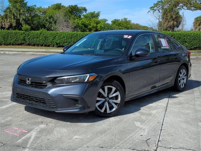 2022 Honda Civic Sedan LX CVT