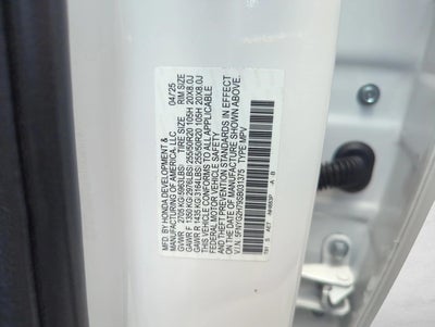 2025 Honda Pilot Touring 2WD