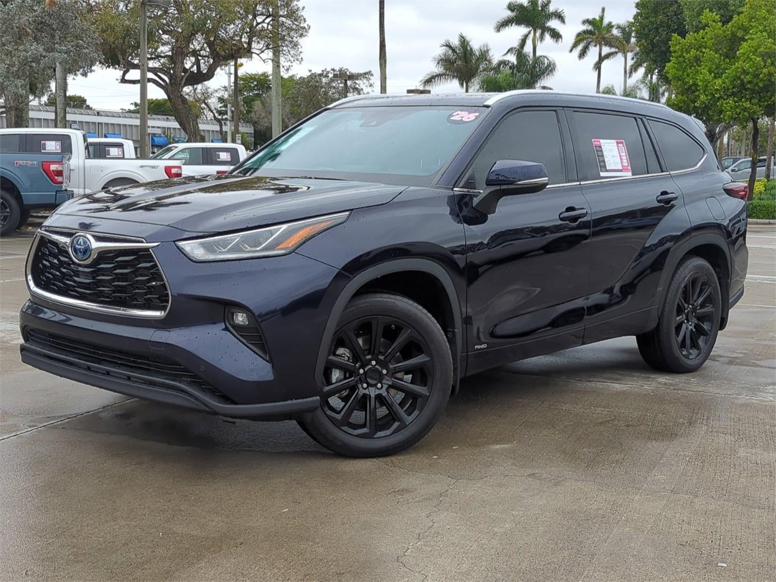 2024 Toyota Highlander Hybrid Limited AWD (Natl)