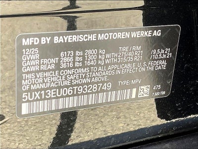 2026 BMW X5 sDrive40i Sports Activity Vehicle