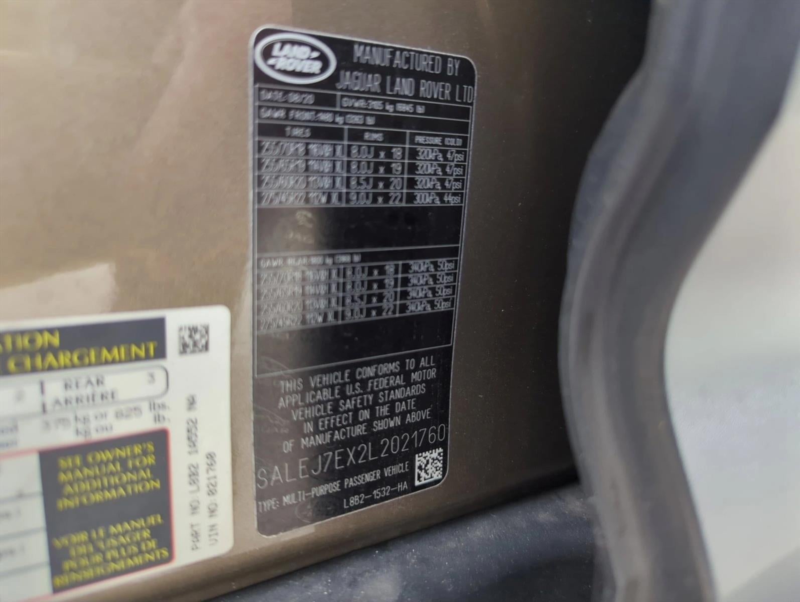 2020 Land Rover Defender 110 S AWD