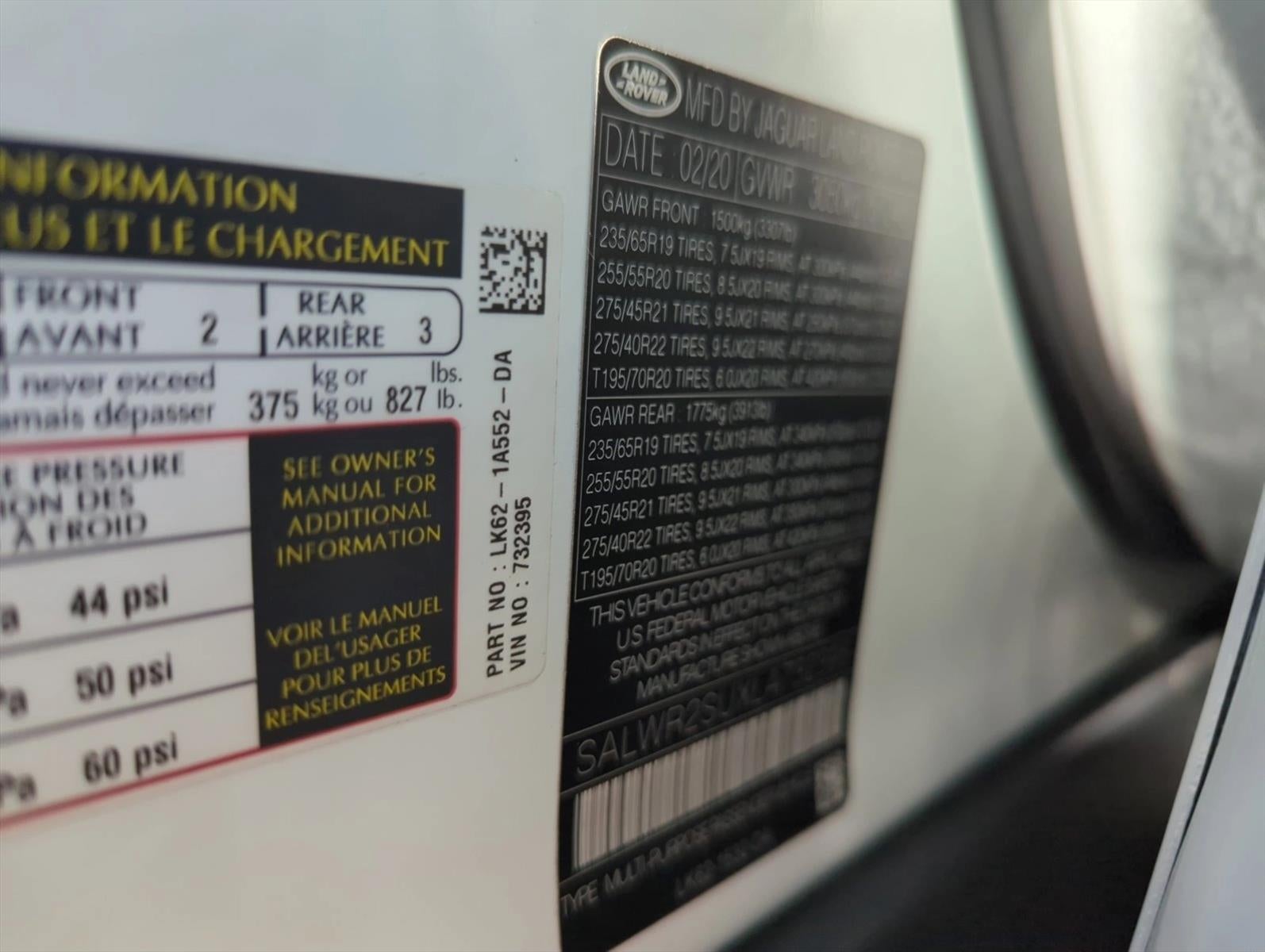 2020 Land Rover Range Rover Sport Turbo i6 MHEV HSE