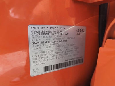 2020 Audi Q3 S line Premium Plus 45 TFSI quattro