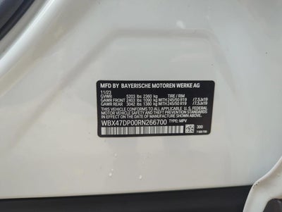 2024 BMW X3 sDrive30i Sports Activity Vehicle