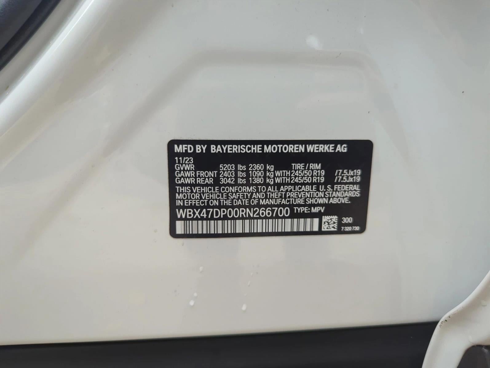 2024 BMW X3 sDrive30i Sports Activity Vehicle