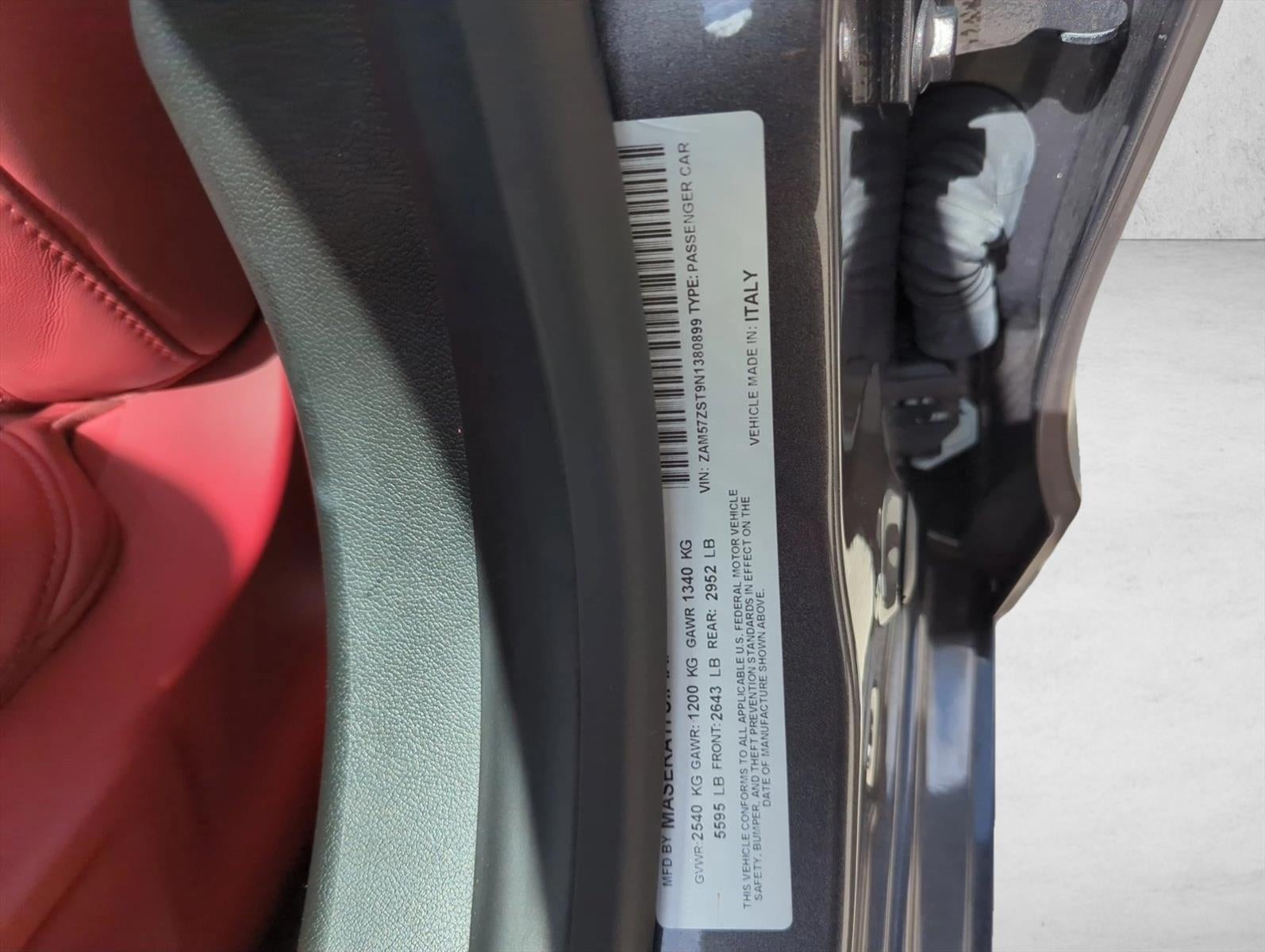 2022 Maserati Ghibli Trofeo 3.8L