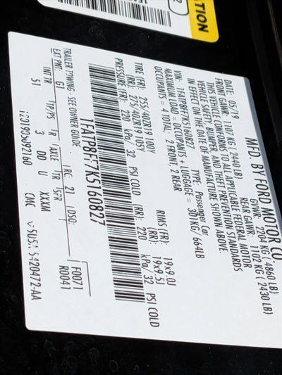 2019 Ford Mustang GT Premium Convertible