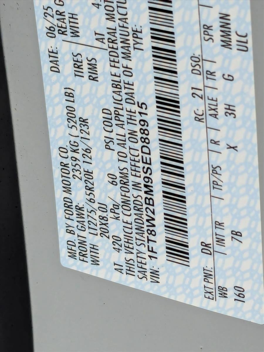 2025 Ford Super Duty F-250 SRW Platinum 4WD Crew Cab 6.75' Box