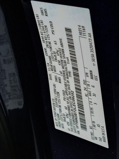 2020 Ford Super Duty F-250 SRW XL 4WD Crew Cab 6.75' Box
