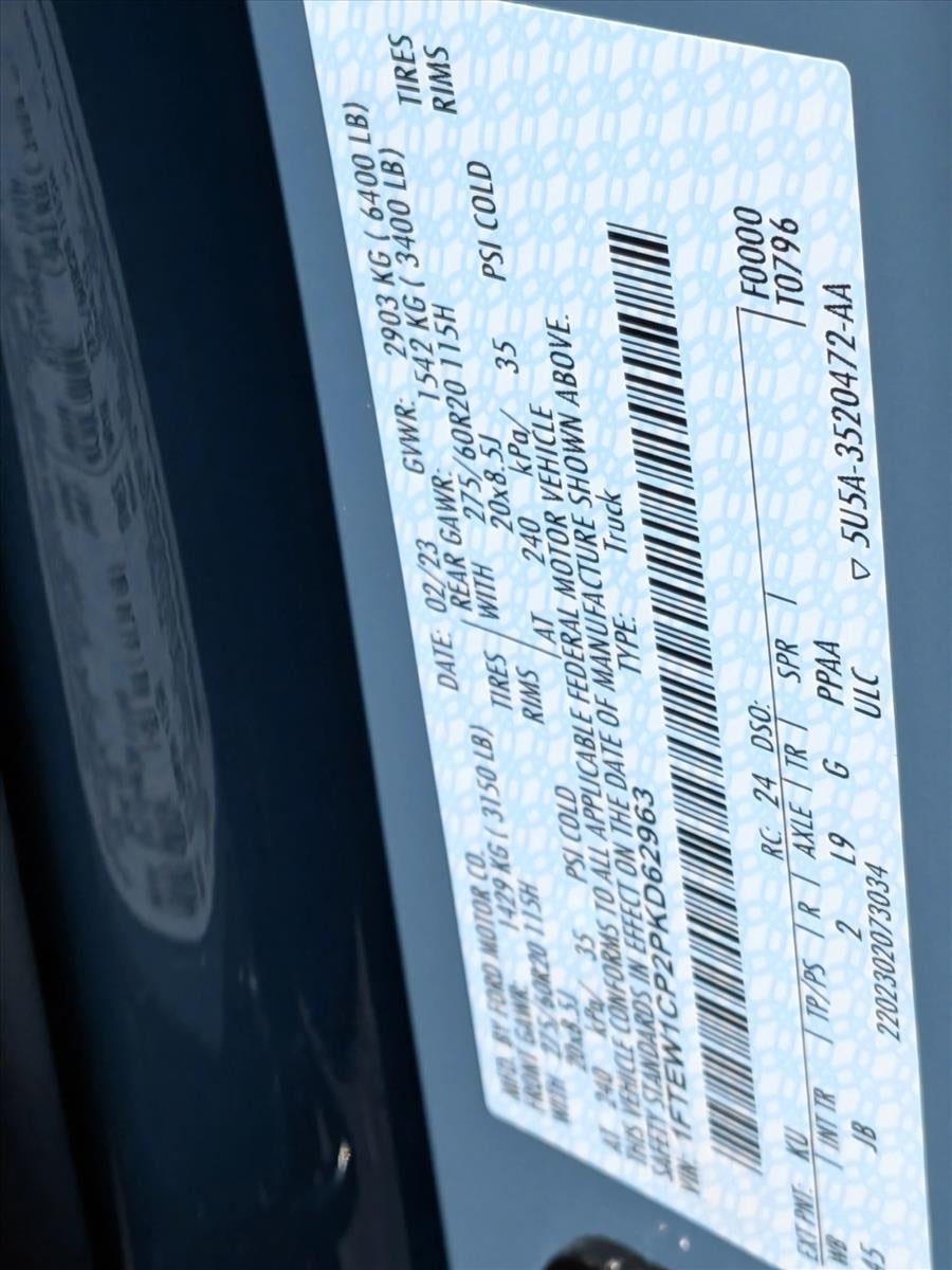 2023 Ford F-150 XL 2WD SuperCrew 5.5' Box