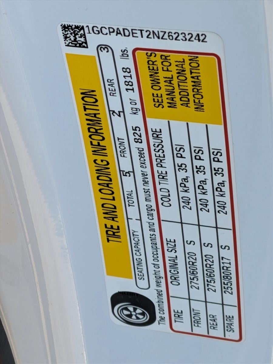 2022 Chevrolet Silverado 1500 Crew Cab Short Box 2-Wheel Drive RST